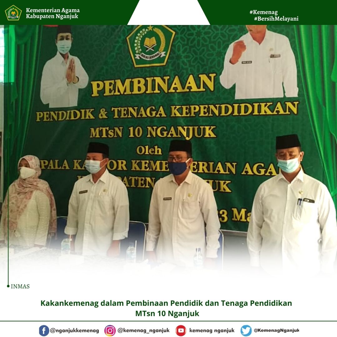 Pembinaan Pendidik dan Tenaga Kependidikan MTsN 10 Nganjuk