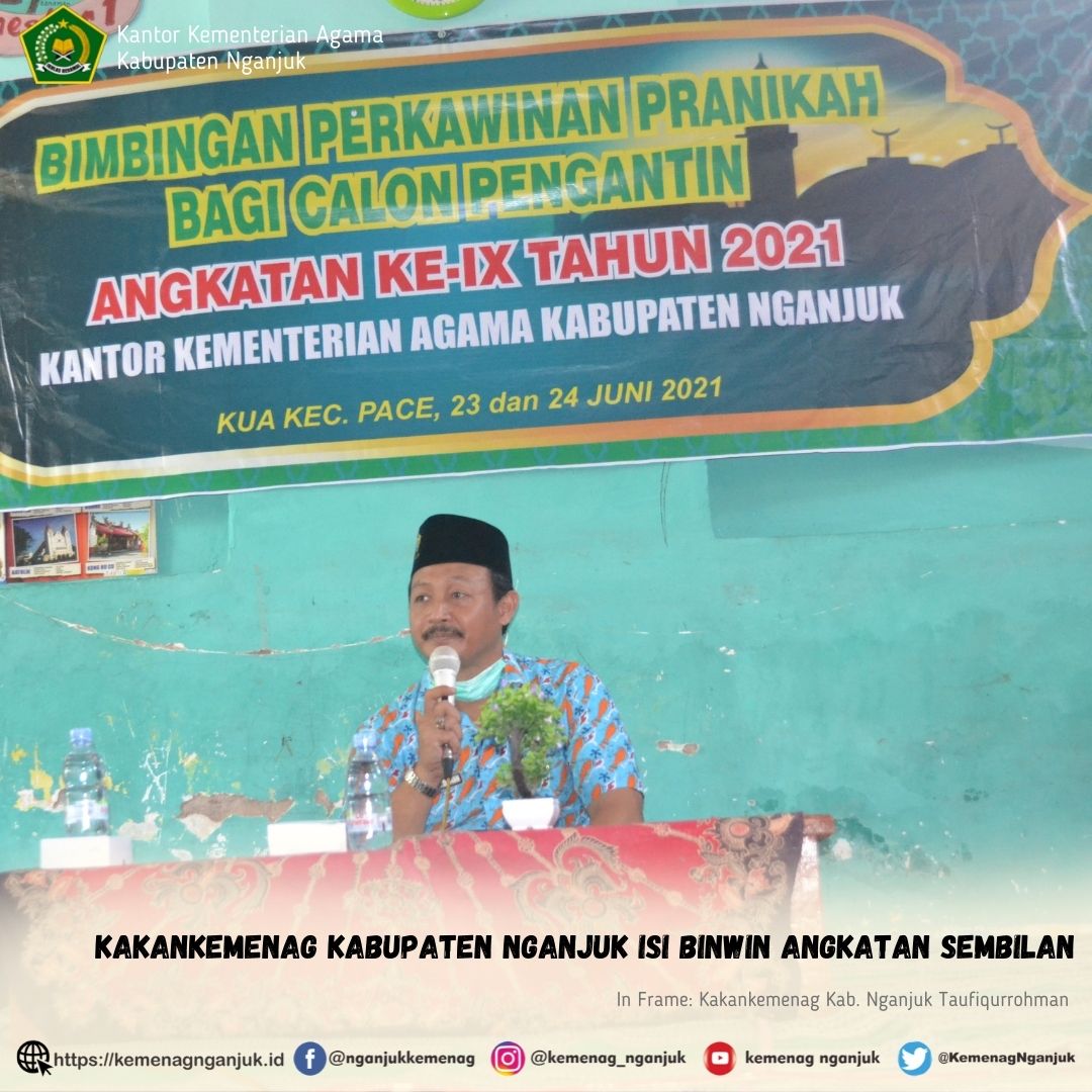 Kakankemenag Kabupaten Nganjuk Isi Binwin Angkatan Sembilan