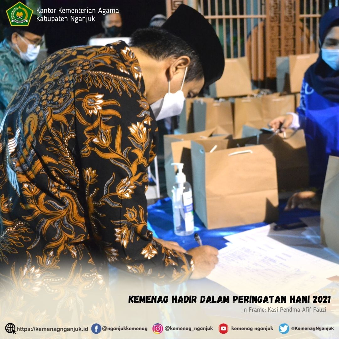 Kemenag Hadir Dalam Peringatan HANI 2021