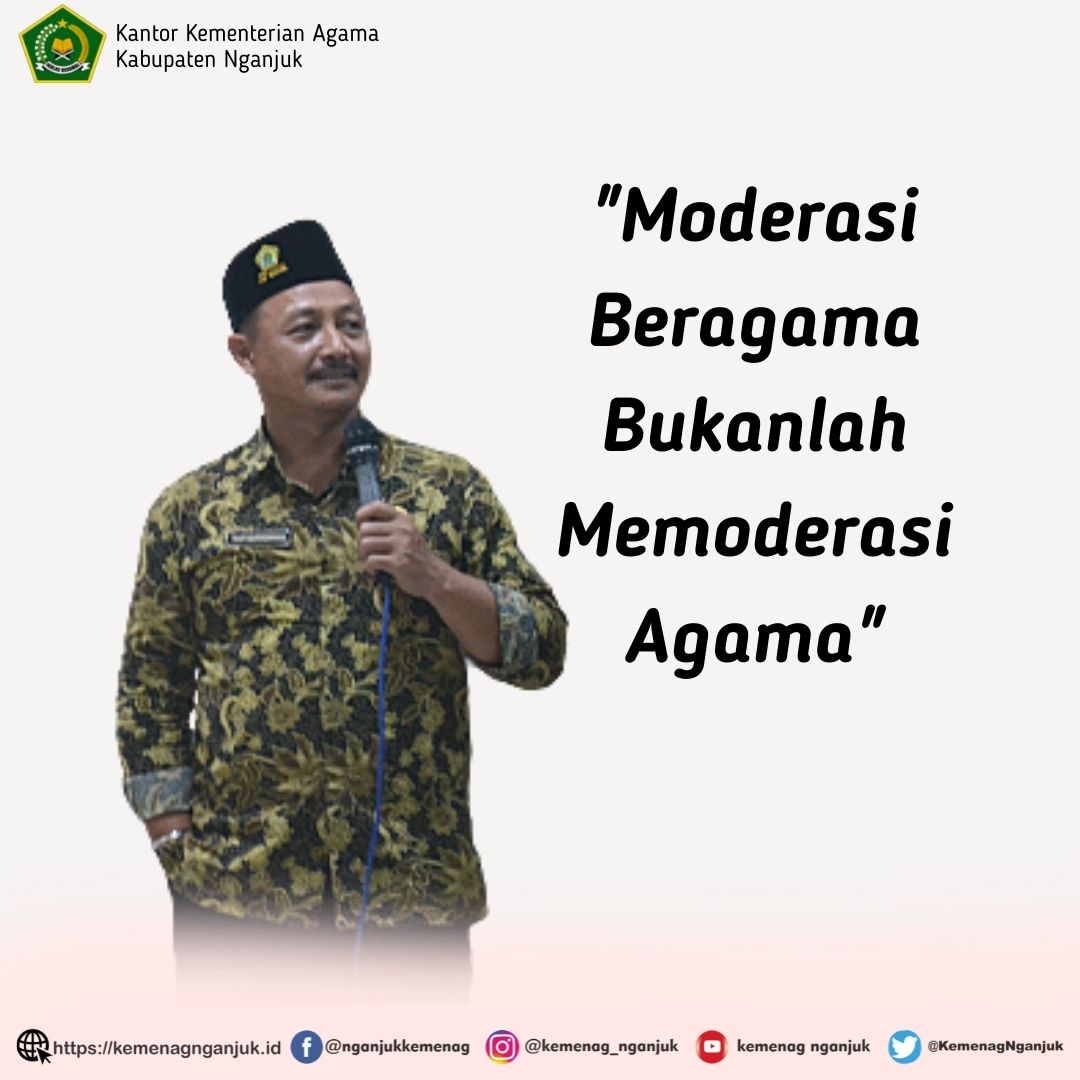 Diseminasi Moderasi Beragama, Upaya Tangkal Radikalisme di Kabupaten Nganjuk