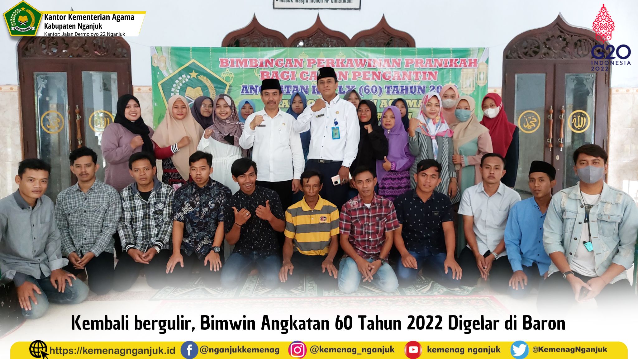 Kembali bergulir, Bimwin Angkatan 60 Tahun 2022 Digelar di Baron