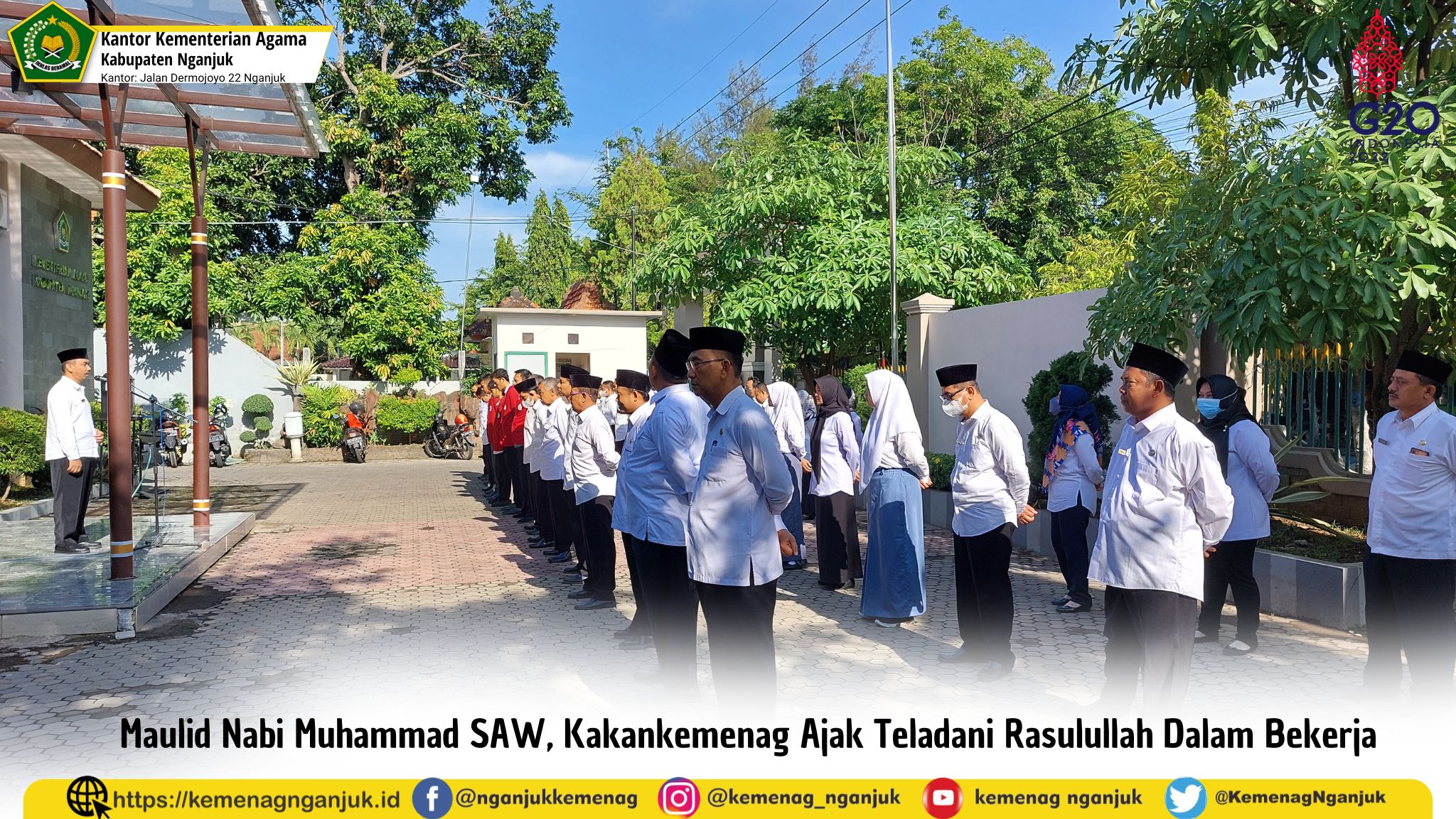 Maulid Nabi Muhammad SAW, Kakankemenag Ajak Teladani Rasulullah Dalam Bekerja