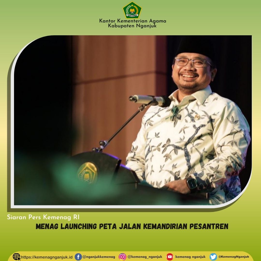 Menag Launching Peta Jalan Kemandirian Pesantren