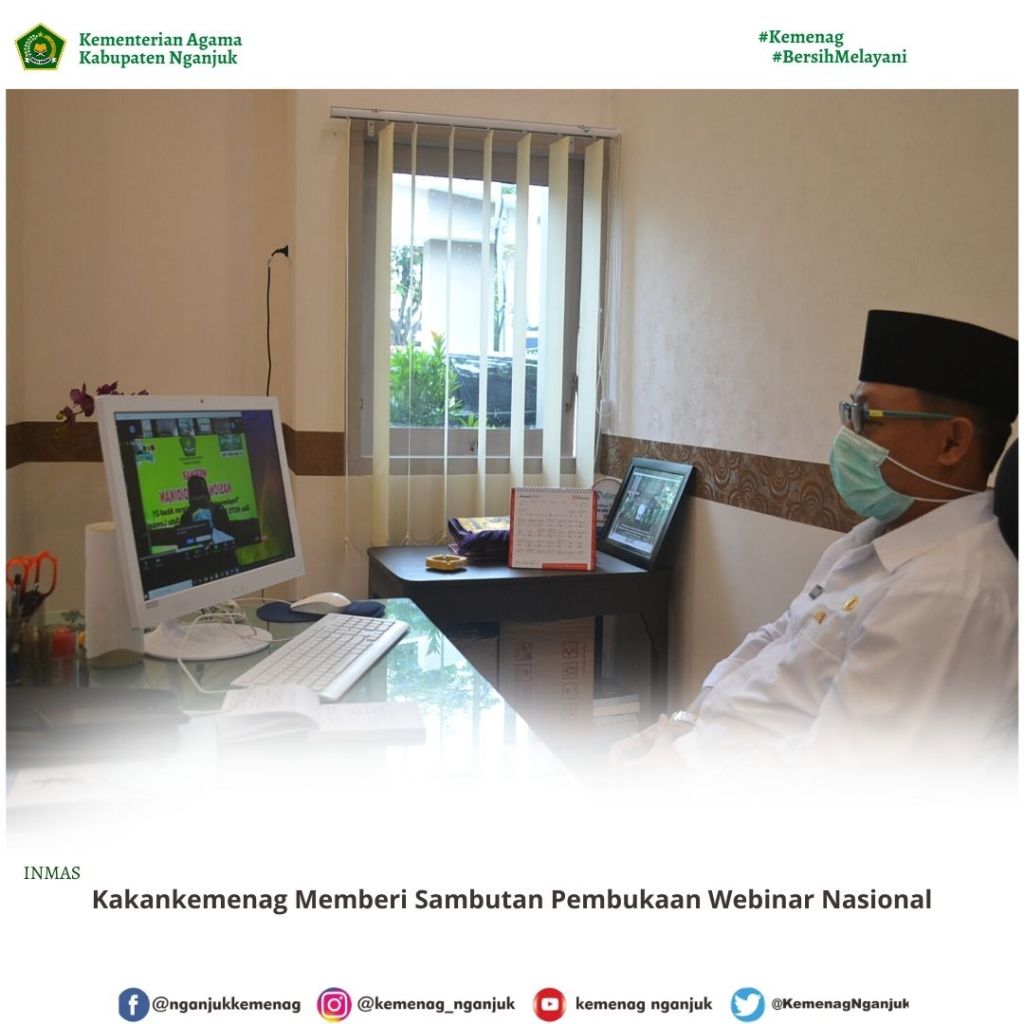 Kakankemenag Hadir dalam Webinar Nasional