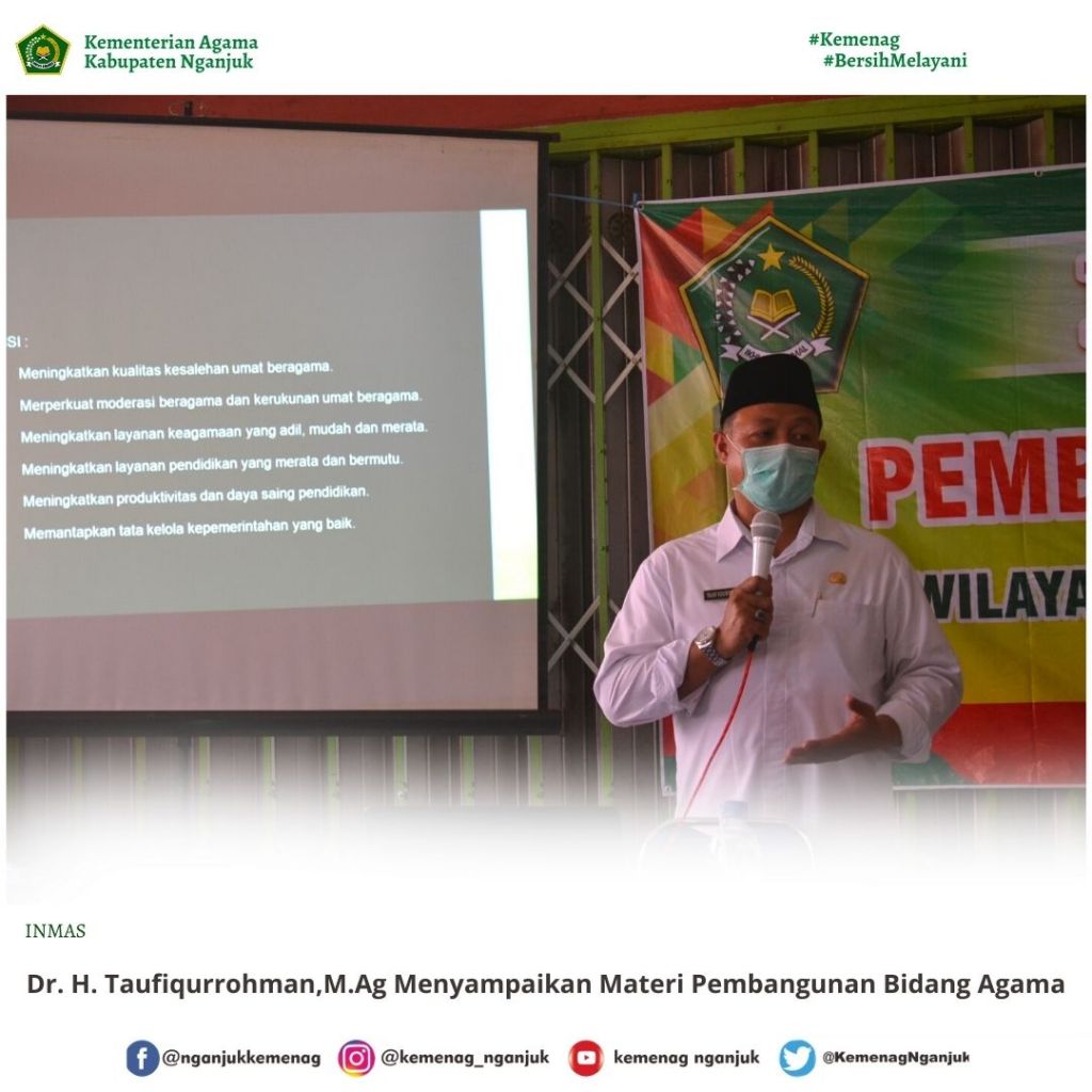 Kakankemenag Kab. Nganjuk Isi Materi Pelatihan Guru MI