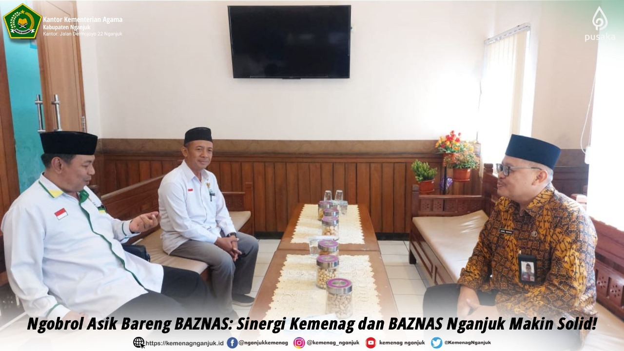 Ngobrol Asik Bareng BAZNAS: Sinergi Kemenag dan BAZNAS Nganjuk Makin Solid!