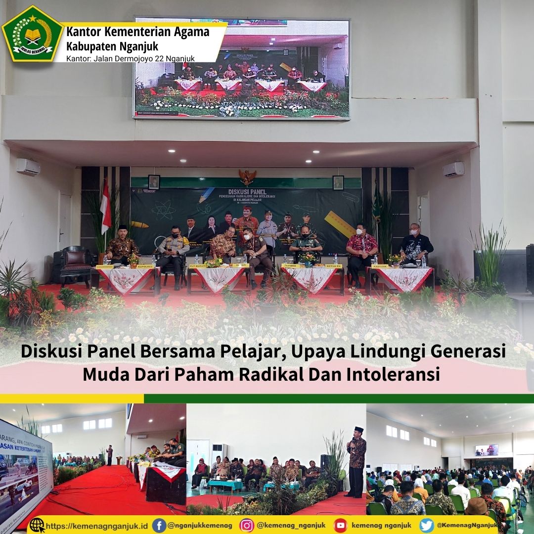 Diskusi Panel Bersama Pelajar, Upaya Lindungi Generasi Muda Dari Paham Radikal Dan Intoleransi 