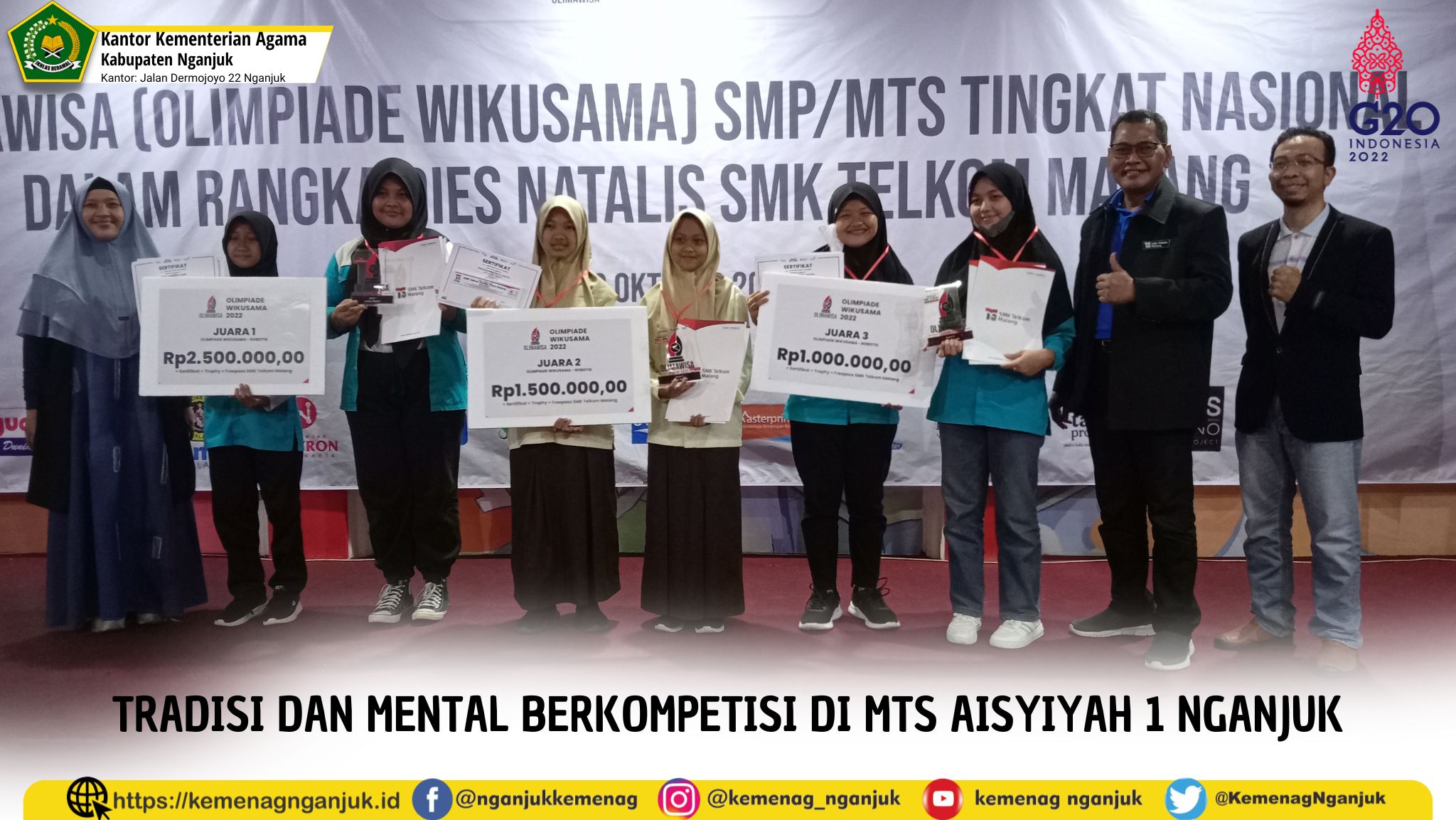 Tradisi dan Mental Berkompetisi Di MTs Aisyiyah 1 Nganjuk