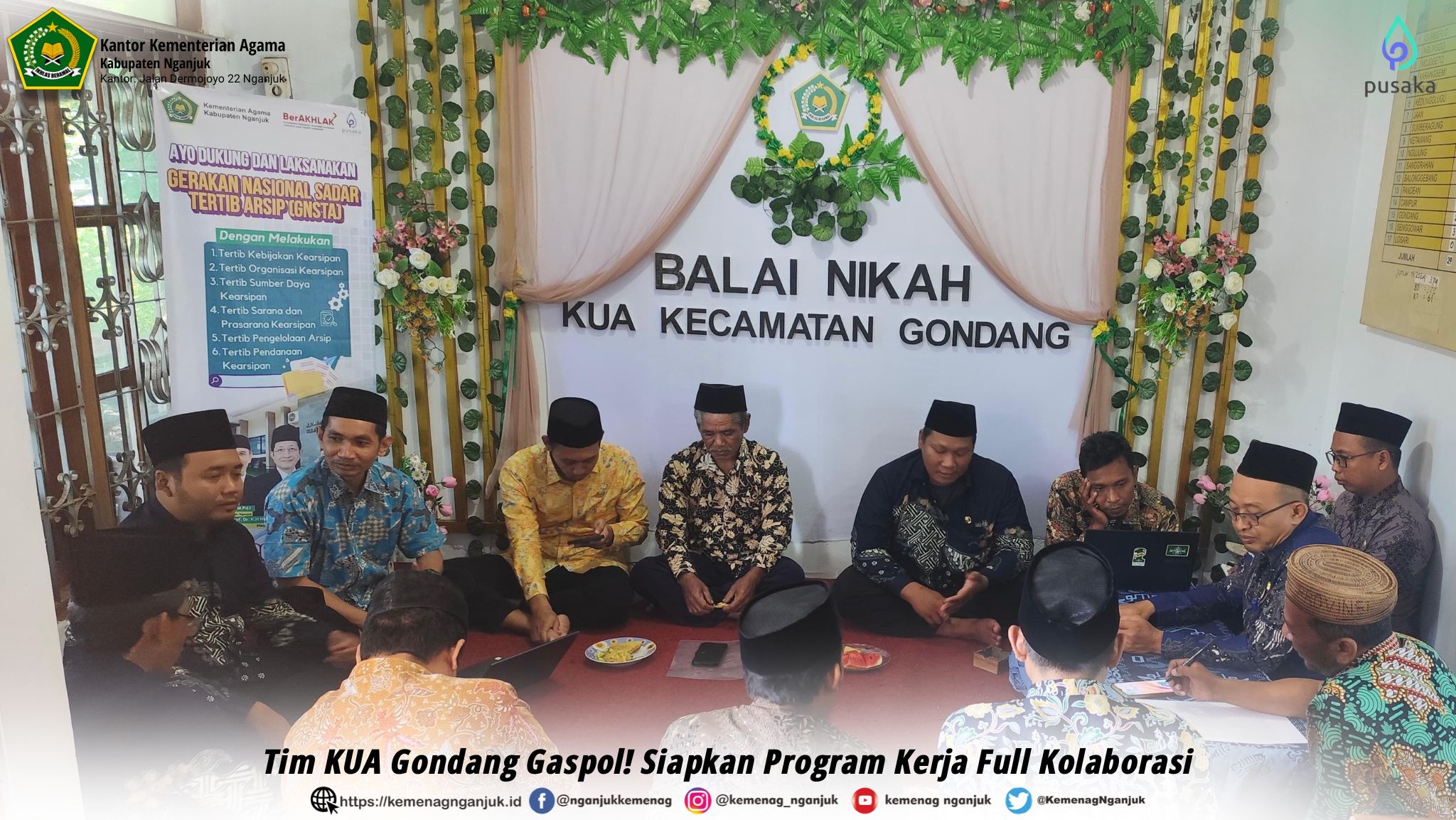 Tim KUA Gondang Gaspol! Siapkan Program Kerja Full Kolaborasi