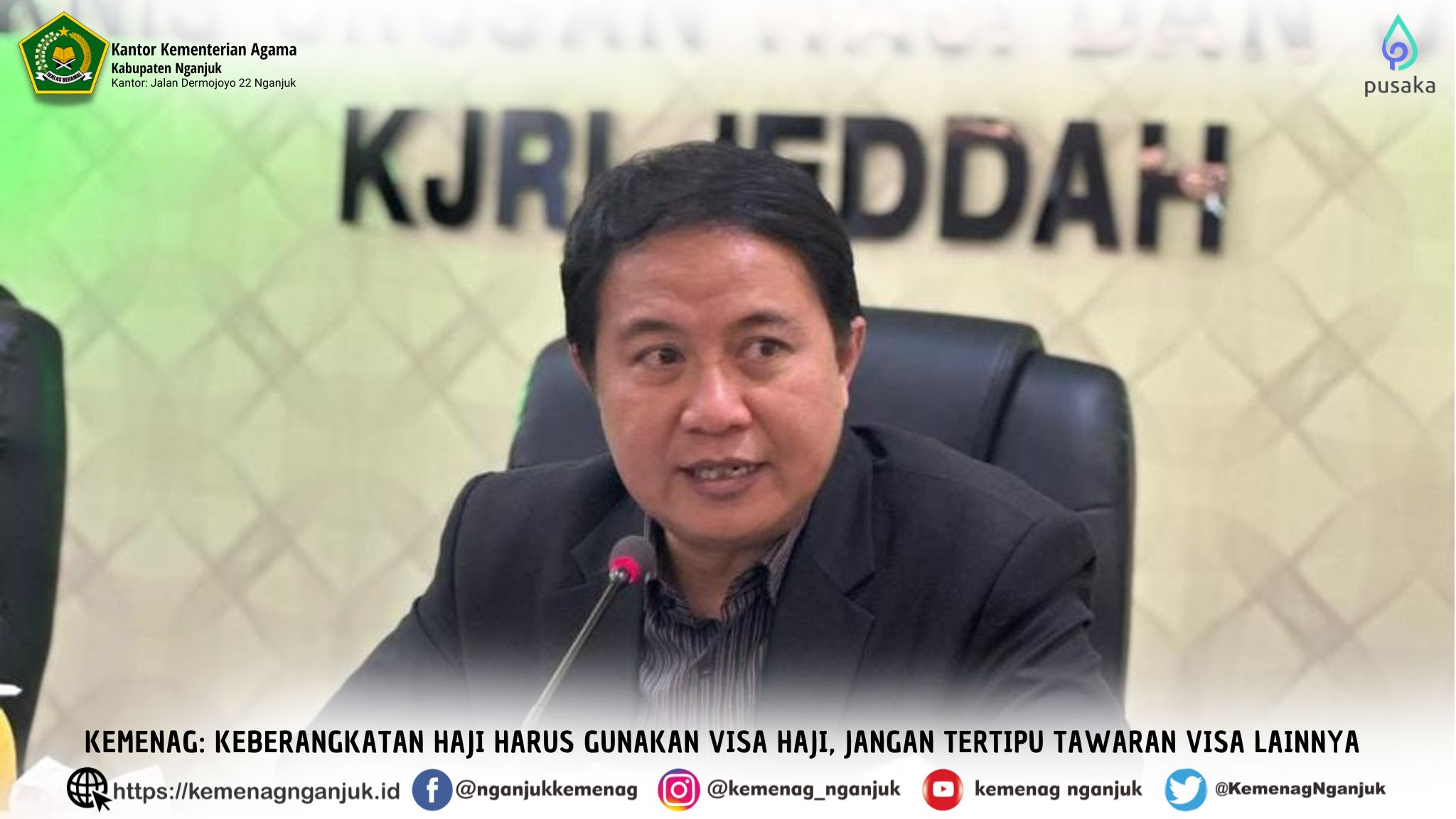Keberangkatan Haji Harus Gunakan Visa Haji, Jangan Tertipu Tawaran Visa Lainnya