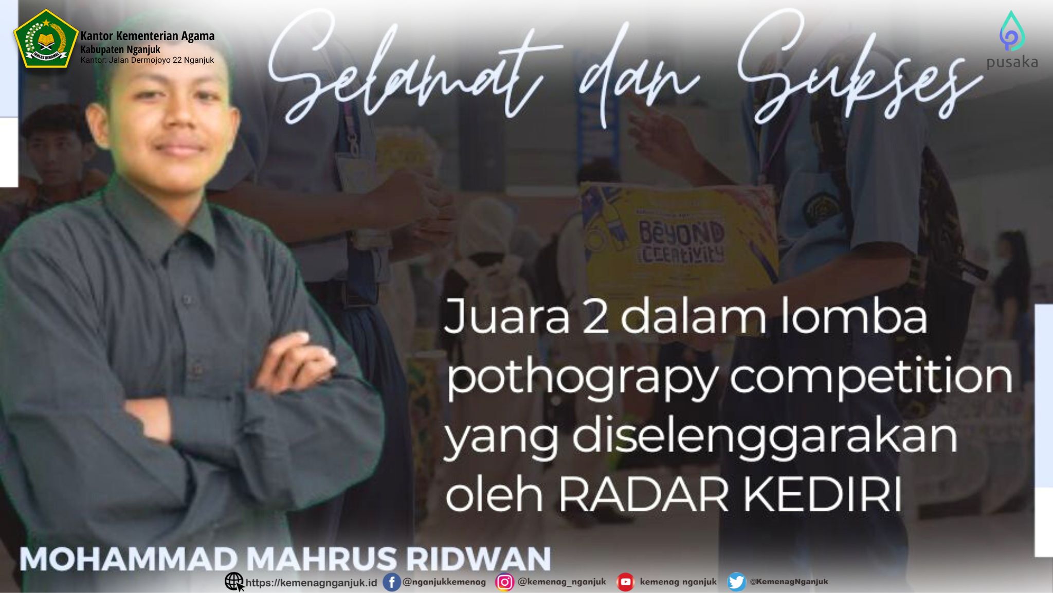 JURNALIS MATSANAM POST RAIH JUARA 2 DALAM LOMBA POTHOGRAPY COMPETITION
