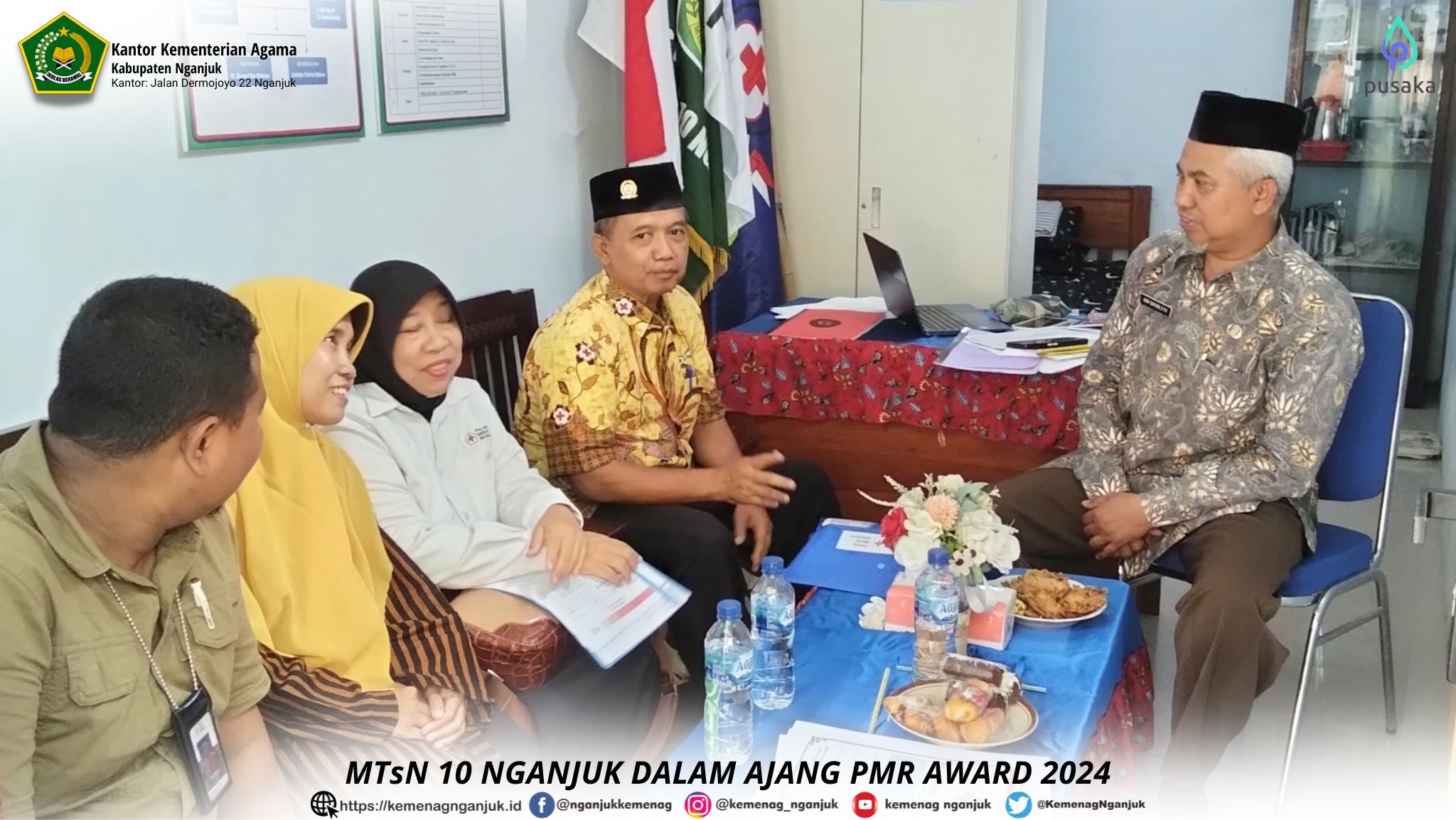 MTsN 10 NGANJUK DALAM AJANG PMR AWARD 2024