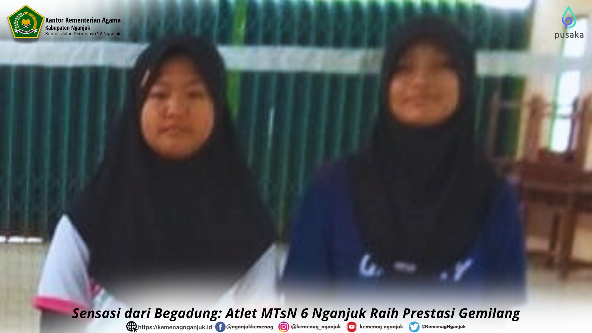 Sensasi dari Begadung: Atlet MTsN 6 Nganjuk Raih Prestasi Gemilang