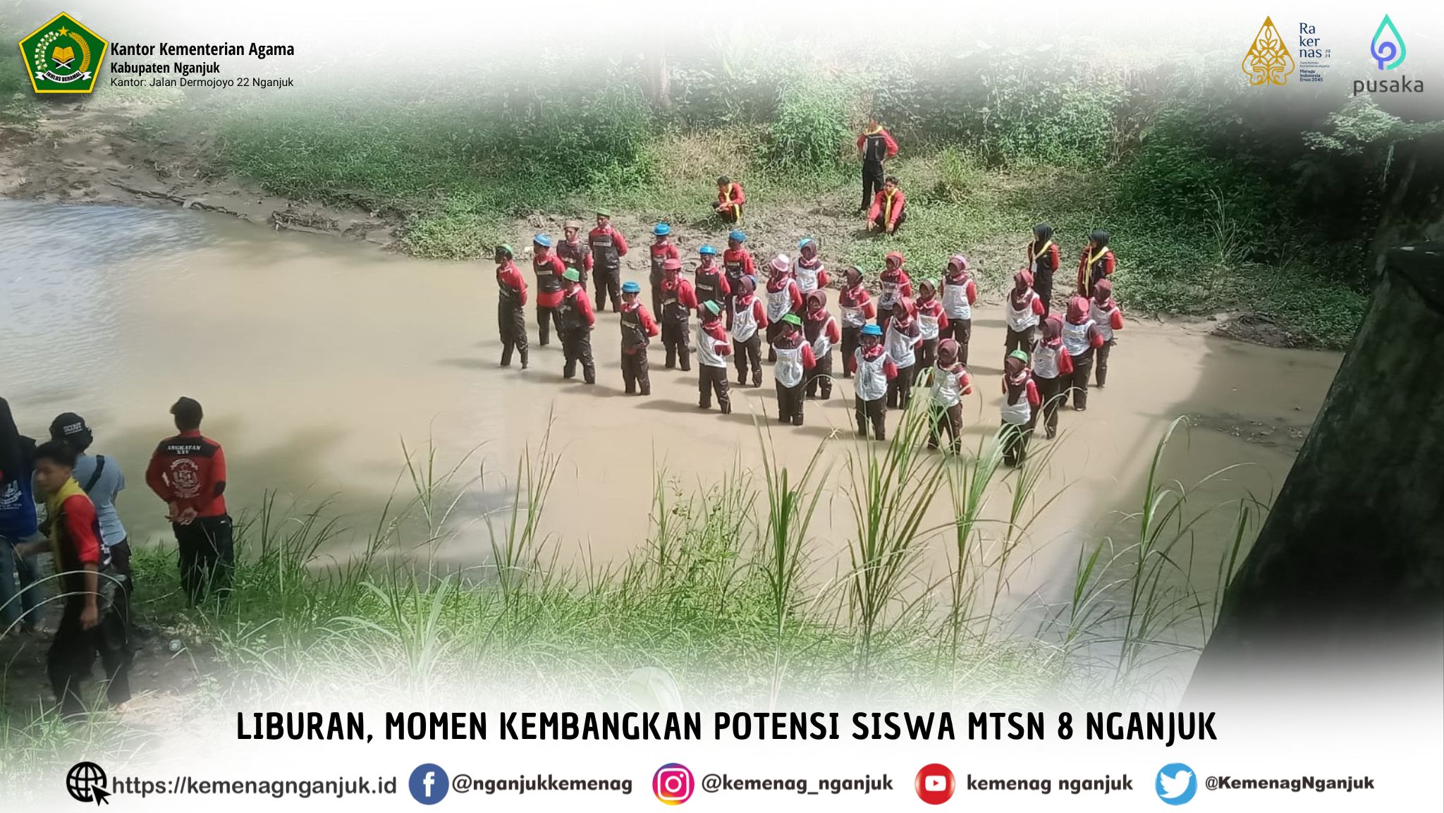 Liburan, Momen Kembangkan Potensi Siswa MTsN 8 Nganjuk