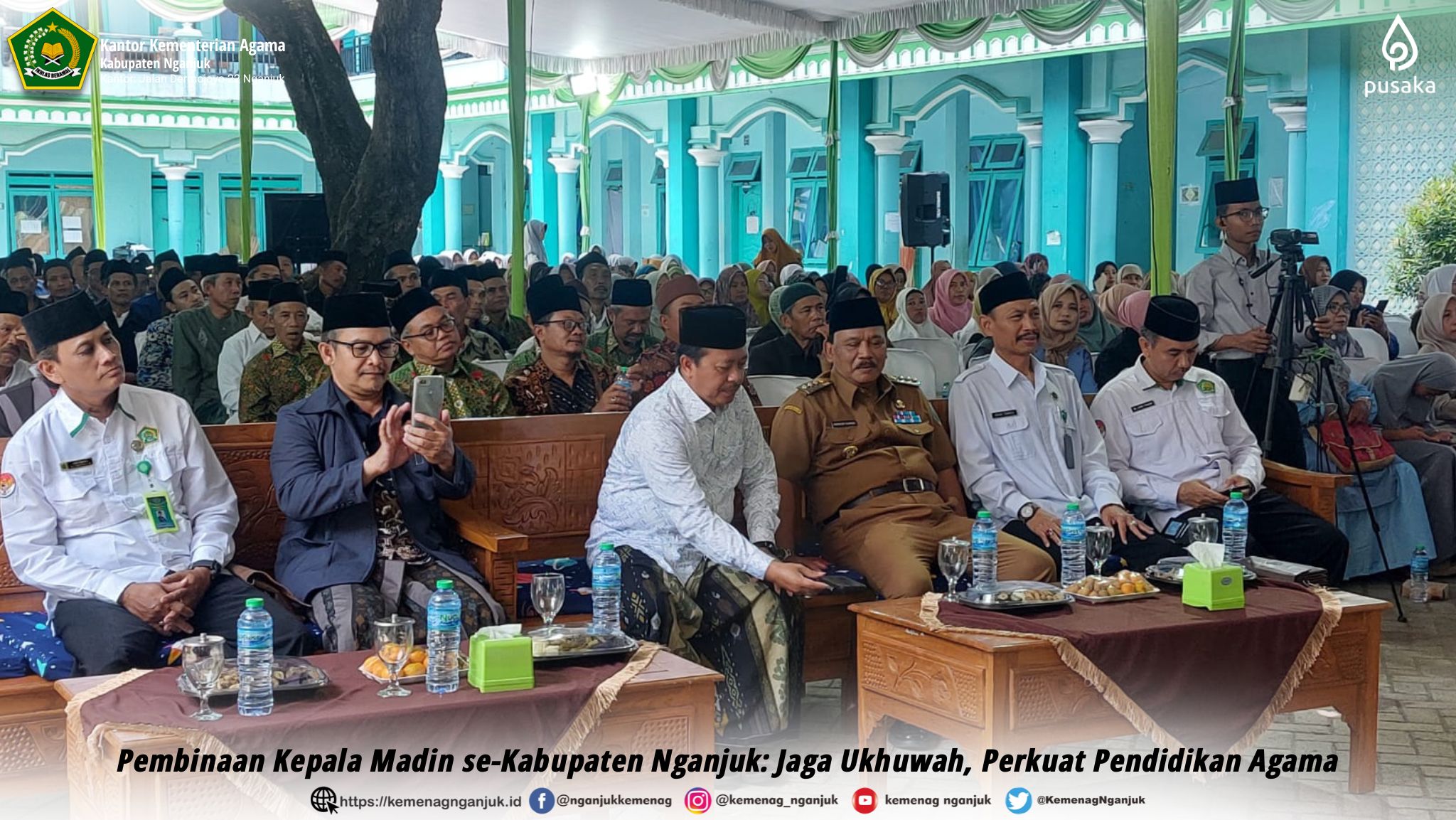 Pembinaan Kepala Madin se Kabupaten Nganjuk; Jaga Ukhuwah, Perkuat Pendidikan Agama