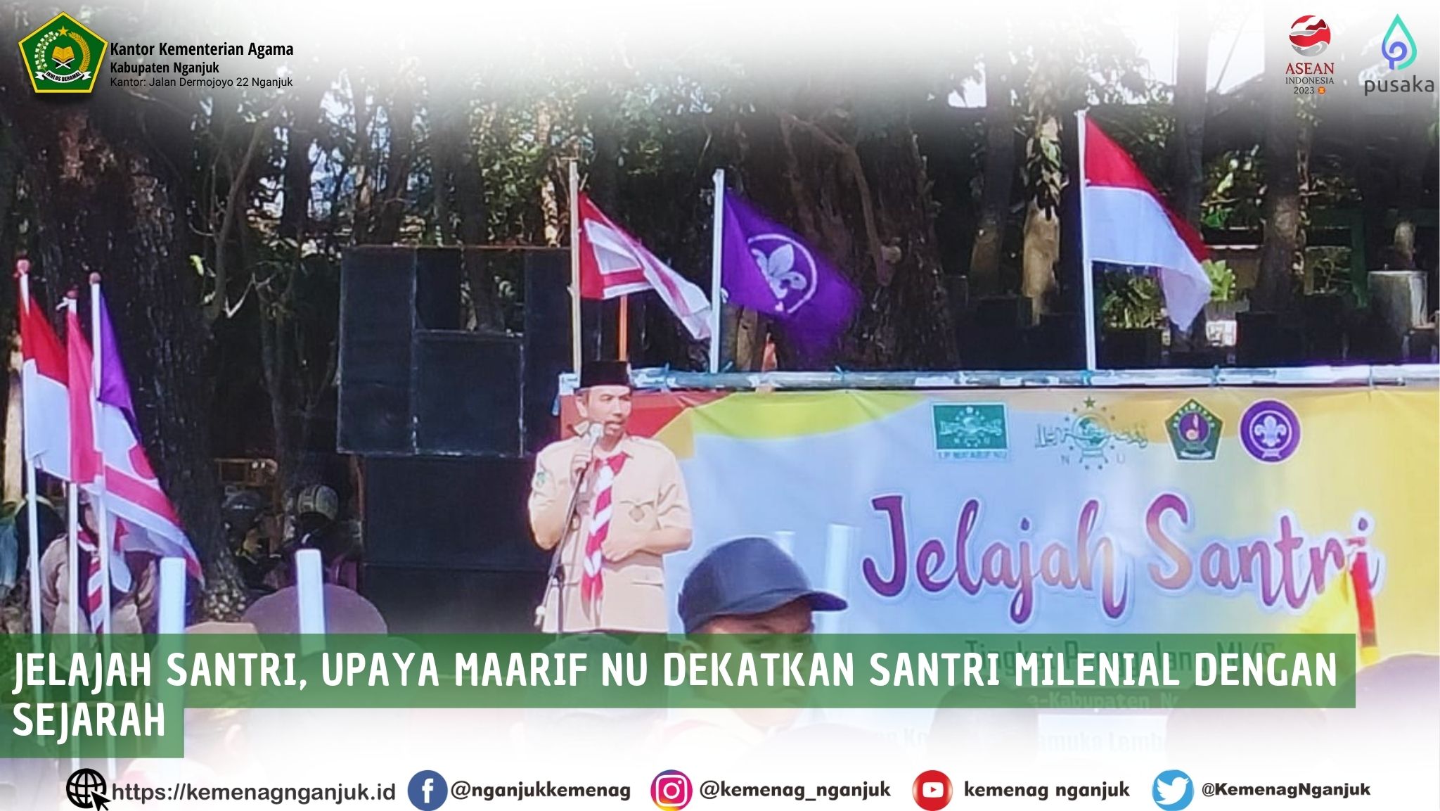 Jelajah Santri, Upaya Maarif NU Dekatkan Santri Milenial Dengan Sejarah