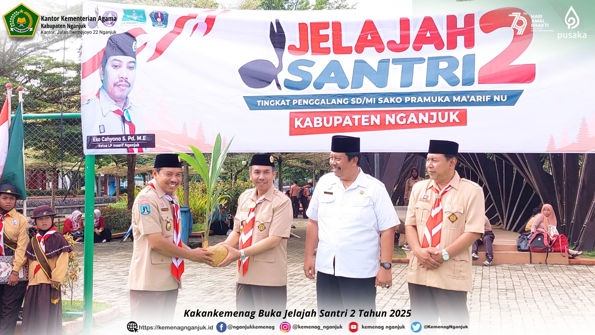 Kakankemenag Buka Jelajah Santri 2 Tahun 2025