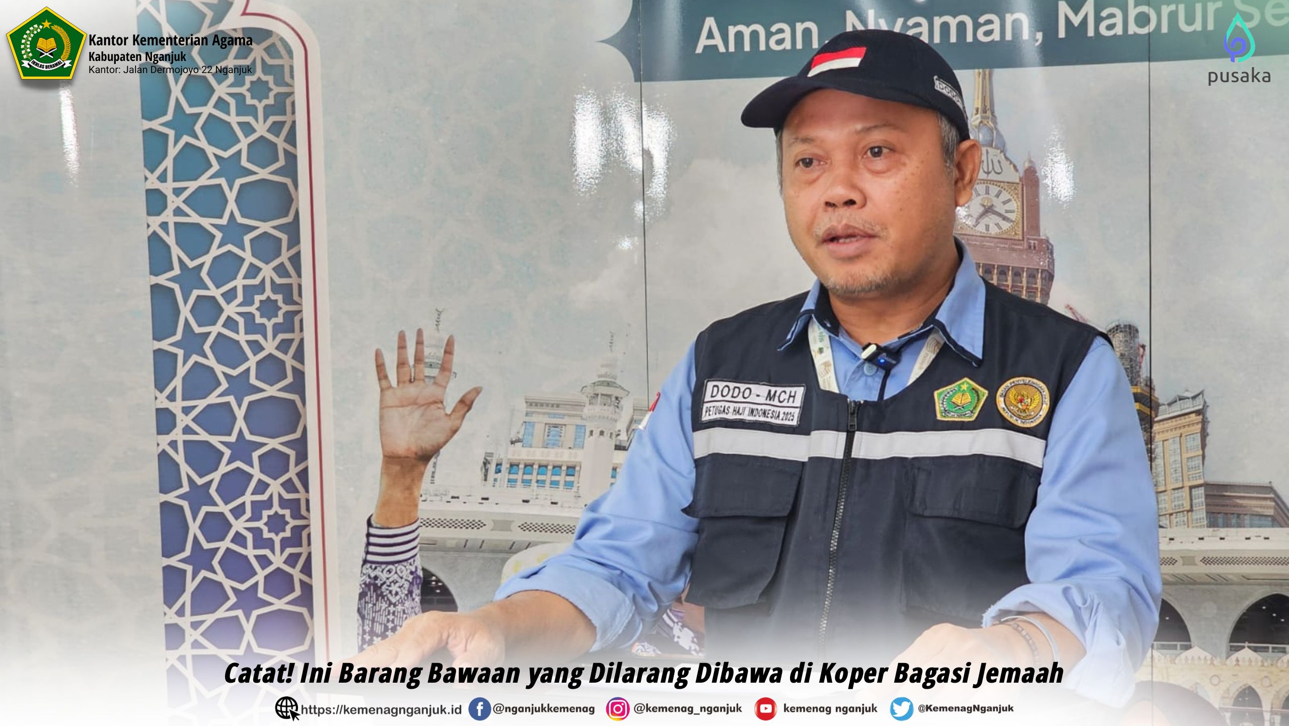 Catat! Ini Barang Bawaan yang Dilarang Dibawa di Koper Bagasi Jemaah