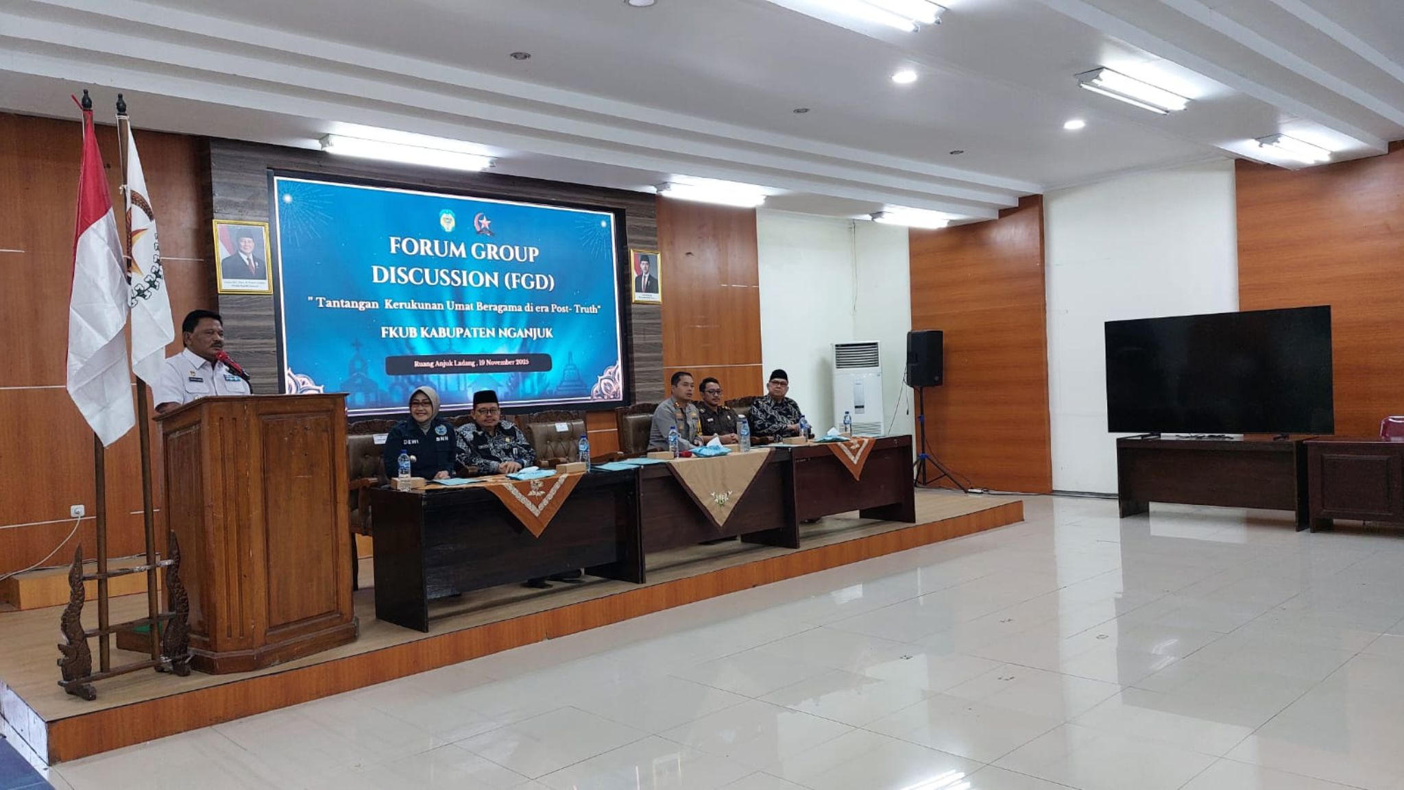 Sinergi Pemerintah–Tokoh Agama–Akademisi, Nganjuk Perkuat Moderasi Beragama di Era Post-Truth