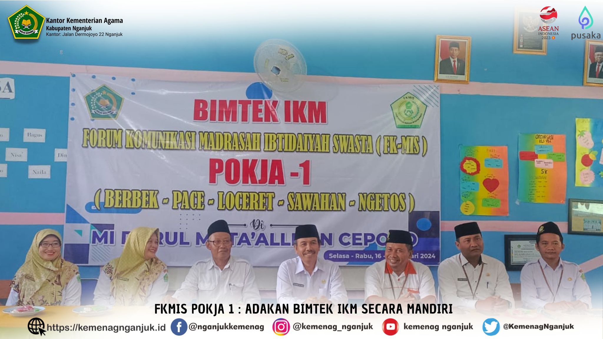 FKMIS Pokja 1 : Adakan Bimtek IKM secara Mandiri