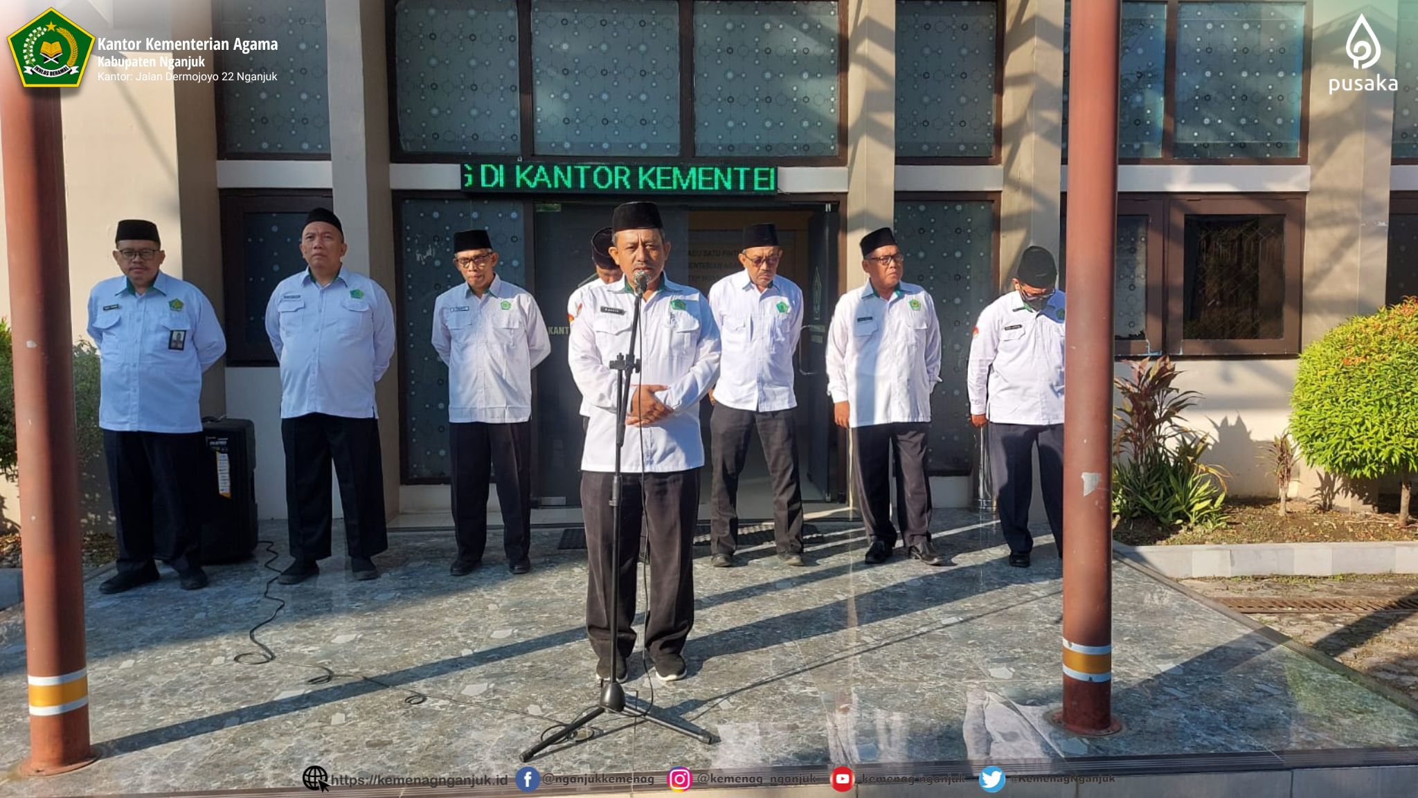 Pimpin Apel Pagi, Kasi PD Pontren Tekankan Komitmen Nyata dalam Zona Integritas