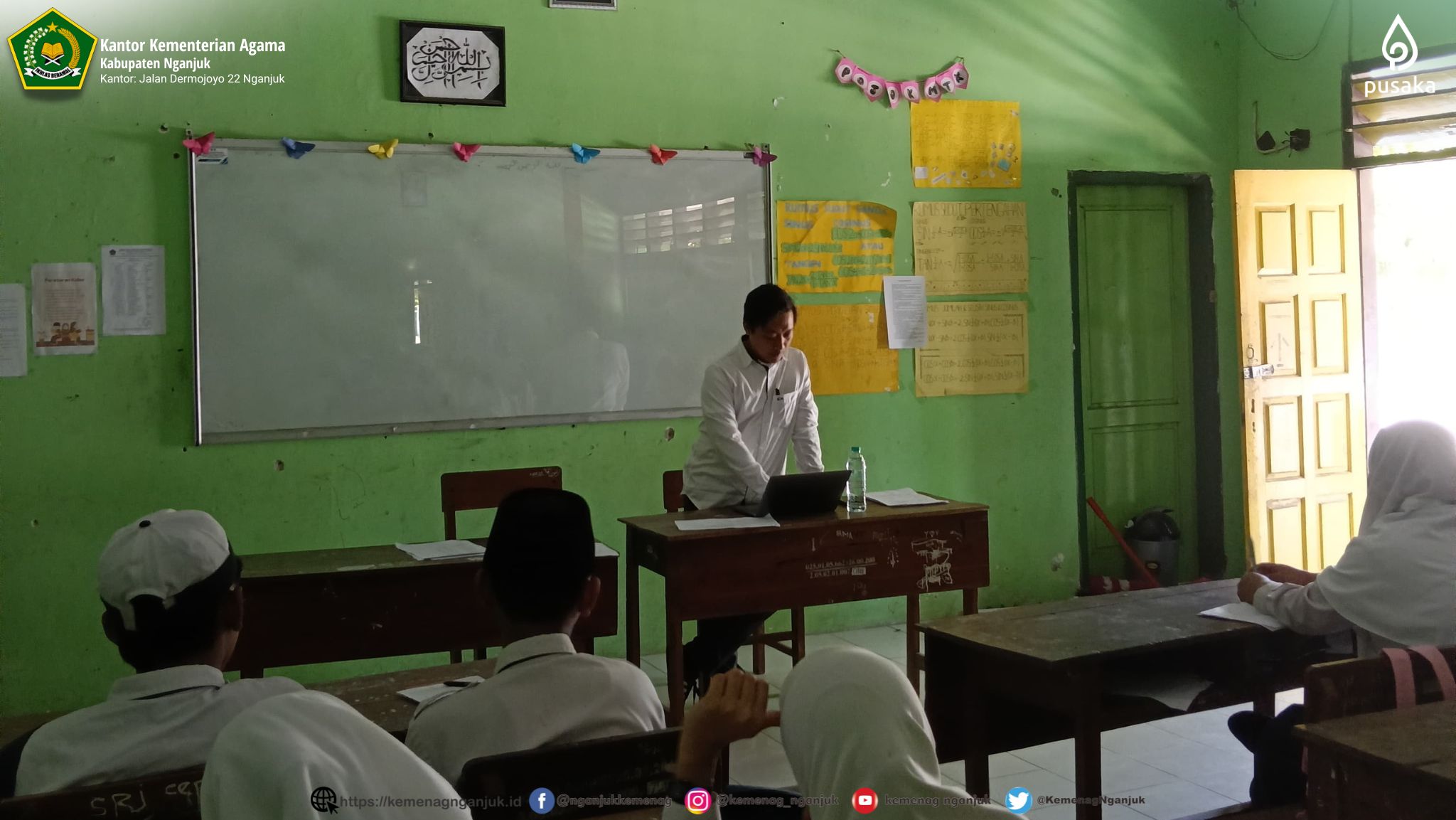 MAN 3 Nganjuk Gelar Placement Test