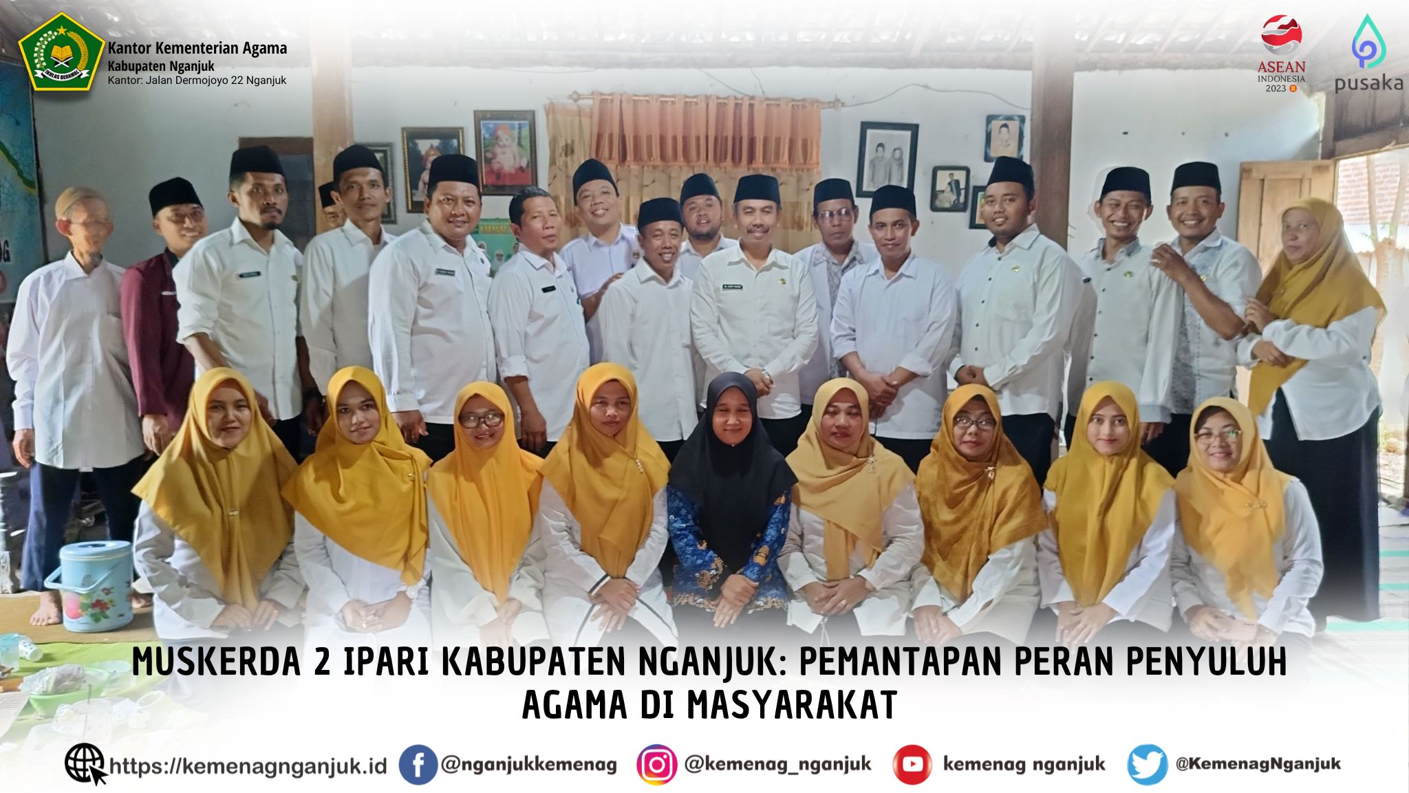 Muskerda 2 IPARI Kabupaten Nganjuk: Pemantapan Peran Penyuluh Agama di Masyarakat