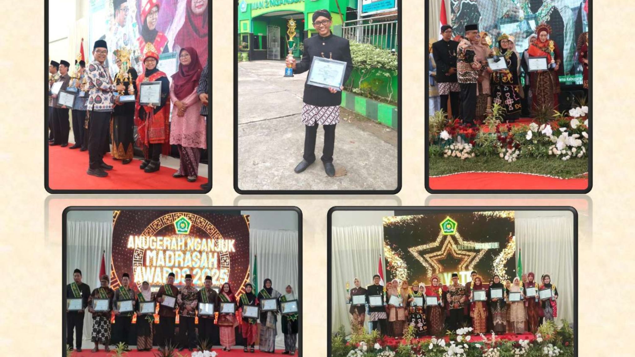 MIN 4 Nganjuk Torehkan 8 Prestasi Madrasah Award 2025 dalam Rangka HAB Kemenag ke-80
