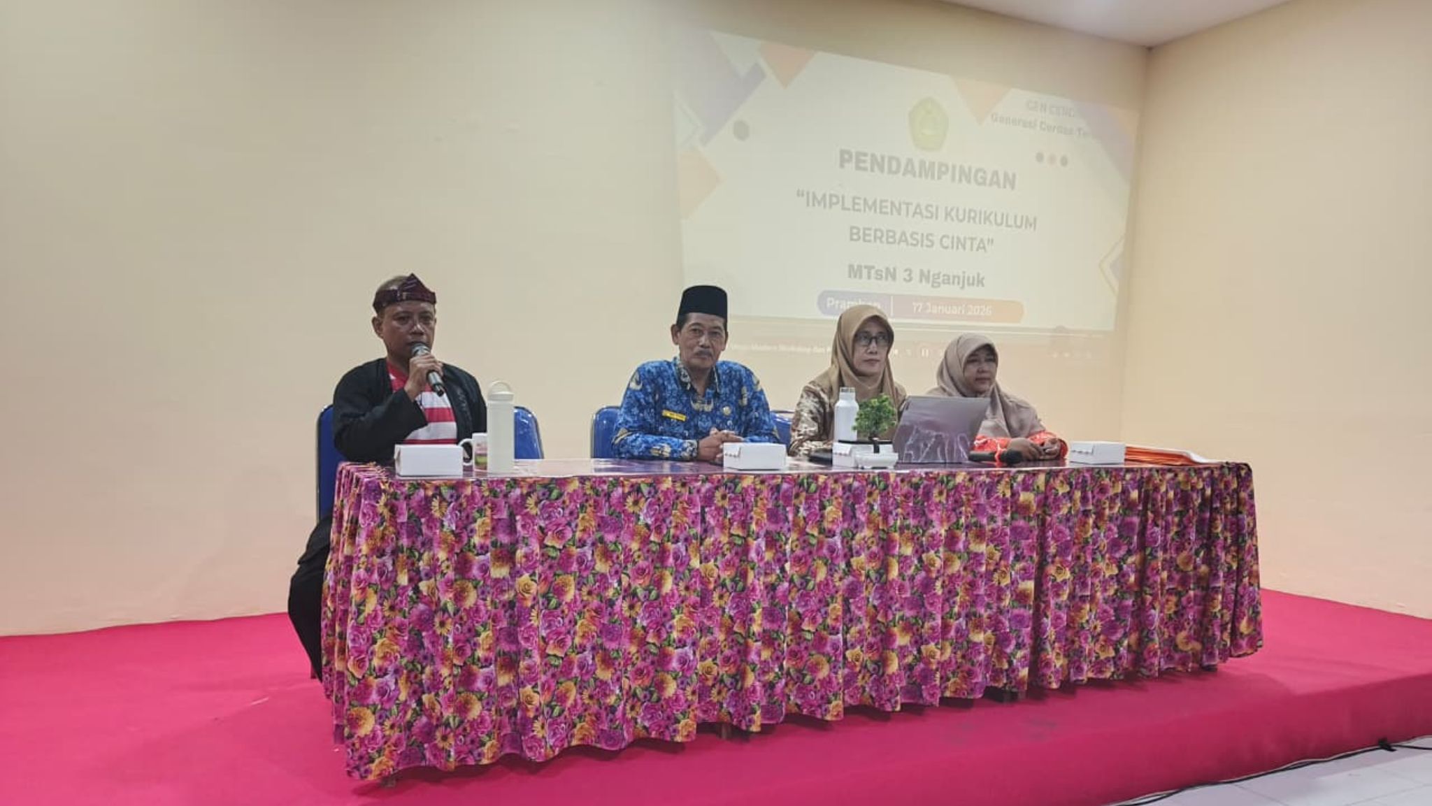 Pendampingan Implementasi Kurikulum Berbasis Cinta di MTsN 3 Nganjuk Berlangsung Penuh Makna