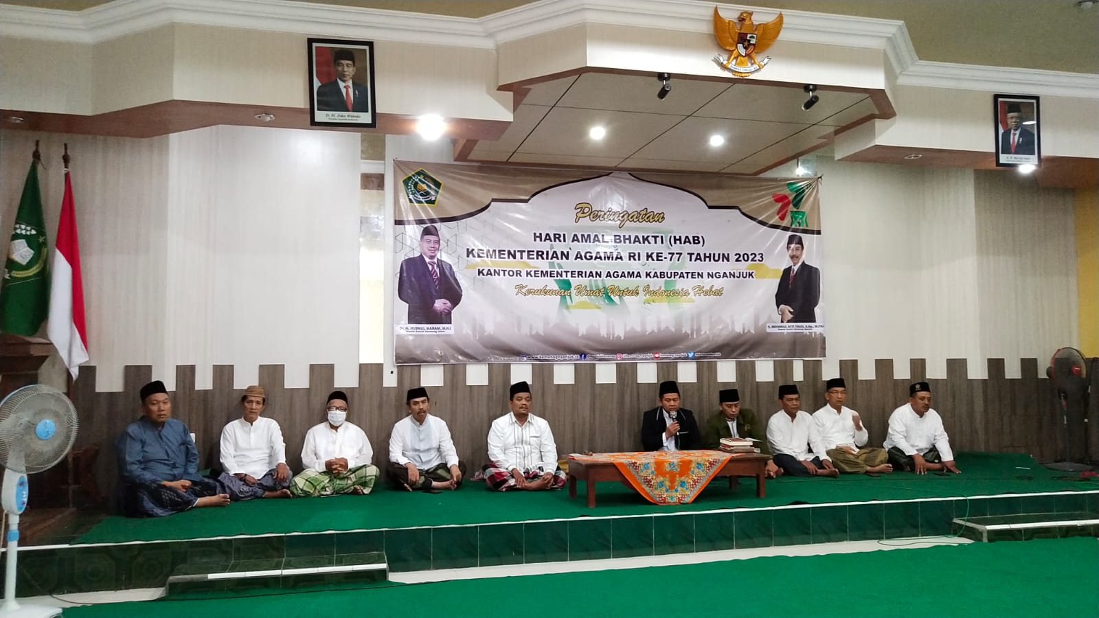 Khotmil Qur’an sambut HAB Kemenag Nganjuk