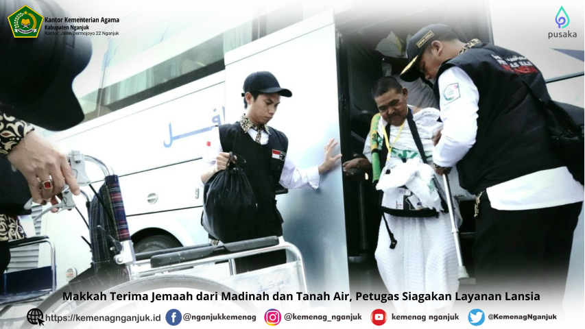Makkah Terima Jemaah dari Madinah dan Tanah Air, Petugas Siagakan Layanan Lansia